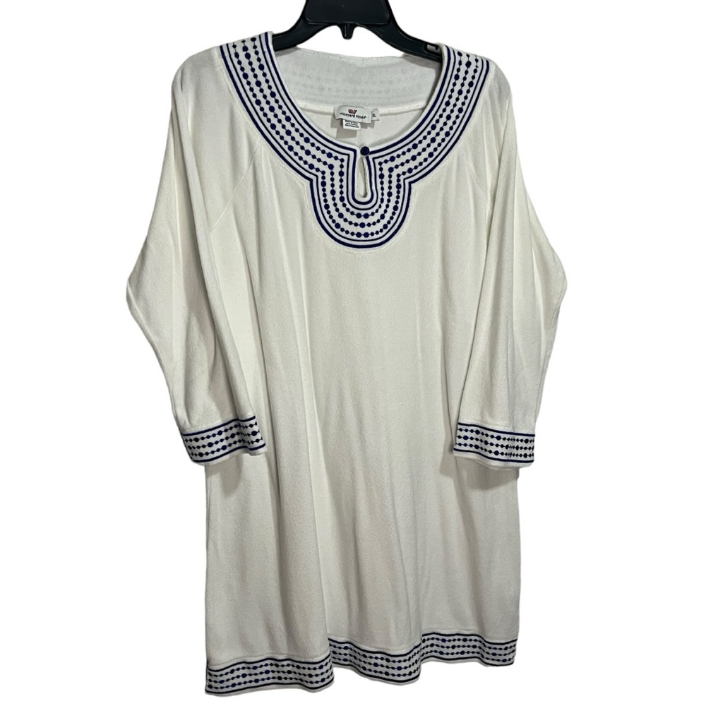Vineyard Vines Terry Keyhole Coverup